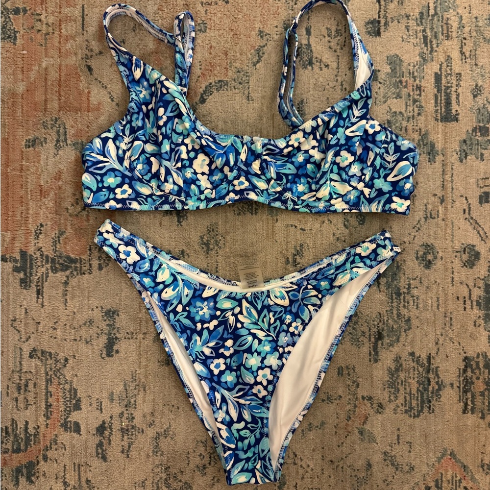 Bright SwimSuit Blue Bikini